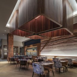 Dining Room, Barrel & Derrick Restaurant, Odessa, Texas